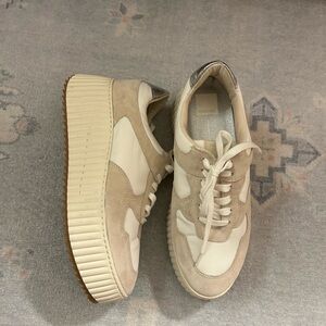 Brand new: Dolce Vita platform sneakers! Beige and White Platform Sneakers
